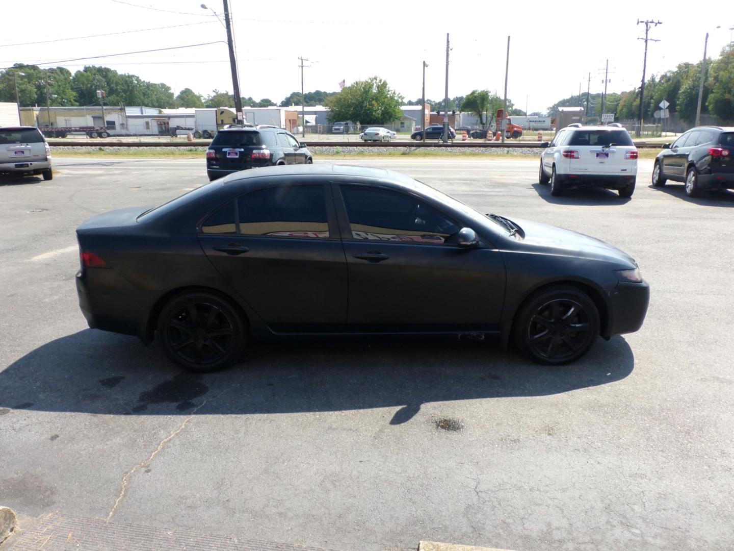 2004 Black Acura TSX 5-speed AT (JH4CL96844C) with an 2.4L L4 DOHC 16V engine, 5-Speed Automatic Overdrive transmission, located at 5700 Curlew Drive, Norfolk, VA, 23502, (757) 455-6330, 36.841885, -76.209412 - Photo#13